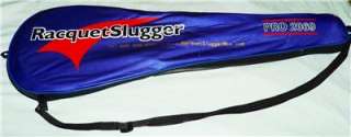 RACQUET SLUGGER SQUASH SET 2 RACKETS W/CASE & 3 BALLS W/CASE  