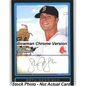 2009 Bowman Chrome Prospects #BCP83 Seth Garrison   Boston Red Sox (RC 