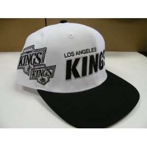   Los Angeles Kings 2 Tone Shadow Snapback Cap Retro
