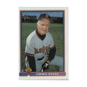  1991 Bowman #186 Jimmie Reese CO   California Angels 