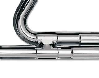 New python staggered duals chrome exhaust 06 10 dyna  