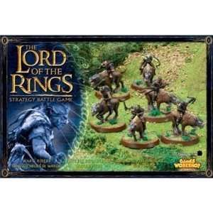   Games Workshop Lord of the Rings Warg Riders Box Set Toys & Games