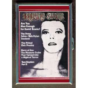  DAVID BOWIE 1972 ROLLING STONE ID Holder, Cigarette Case 