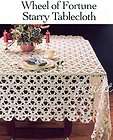 Crochet Tablecloth PATTERN Wheel Of Fortune  