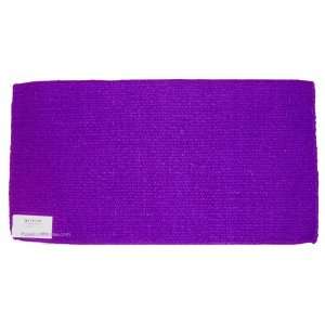  Mayatex Saddle Blanket   Wool San Juan Pony Solid   Purple 