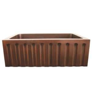   WH3020COFCFL Copperhaus Front Apron Sinks Copper