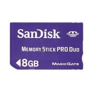  Pro Duo Memory Stick,8 Gb   SANDISK Electronics