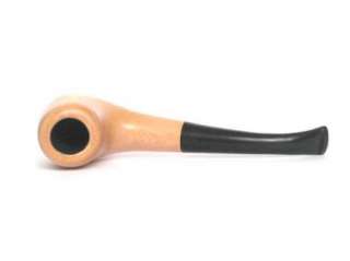 WHITE BENT Tobacco Smoking Pipe/Pipes *BEST VALUE  
