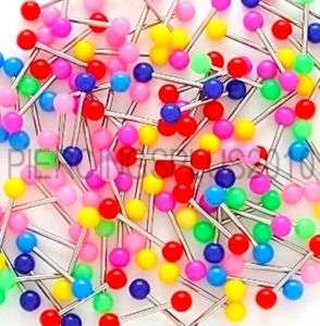 20 pc Neon U.V. Tongue Rings 14g 5/8(16mm) Length  