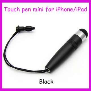 New Stylus Black Touch Pen Mini for iPhone 3G 4G/ iPad  