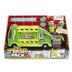 THE TRASH PACK GARBAGE/DUMP TRUCK with 2 TRASHIES, BRAND NEW  