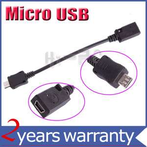 Micro B Male to USB mini A 5p 5 Pin Female Data Cable  