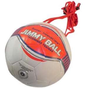  Soccer Wall Jimmy Ball Soccer Training Balls WHITE/RED 