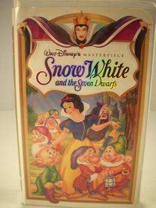   Disney Snow White and the Seven Dwarfs VHS Tape 717951524034  