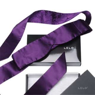 LELO INTIMA PURPLE SILK BLINDFOLD ░▒▓ NEW ▓▒░  