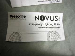 Hummell Prescolite Emergency Safety Light NV2 B NEW  