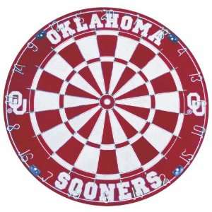  Oklahoma Sooners NCAA Licensed Bristle Dartboard Sports 