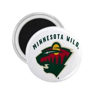  Minnesota Wild Logo Souvenir Magnet 2.25  