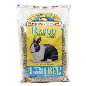  Sunseed Rabbit Food Pellets 6 6 lb. Bags