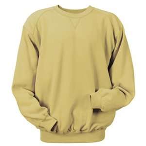  Badger Crew Neck Fleece Sweatshirts 13 Colors VEGAS GOLD 