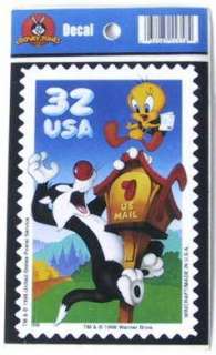 1998 Looney Tunes Decal US Postal Service Issue 32 USA  