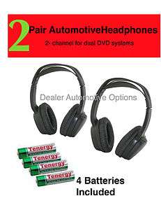 NEW DVD Wireless Car Headphones   Acura MDX & RDX  