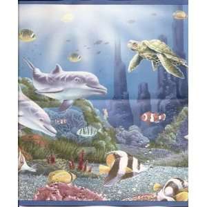  Sea Creatures Wallpaper Border