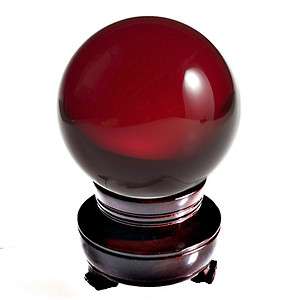   ) Crystal Ball 60mm 2.3 Include Wooden Stand and Gift Package  