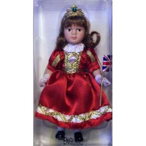  Christmas Ornament 7 Doll in English Attire Kitchen 
