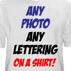 Custom Personalized Shirts T shirt Any Text Lettering  