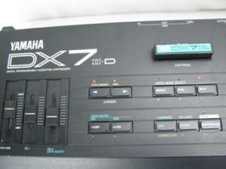 Yamaha DX7 II D Vintage Synthesizer Keyboard  