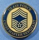 CHIEF MASTER SERGEANT US AIR FORCE Challenge Coin