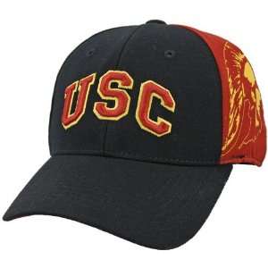  Top of the World USC Trojans Black Glimpse 1Fit Hat 
