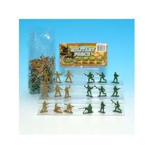    90 Pcs Military Army Men Force 2 Different Colors Toys & Games