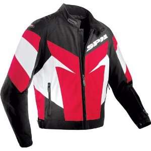 Spidi Sport S.R.L. Trackster Tex Jacket , Color Black/Red 