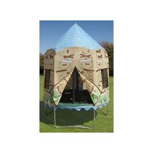   Kids BZJP7506ECTH Treehouse Trampoline Tent