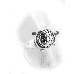   Silver Turtle Tortoise Spin Motion Ring size 5.5(Size 7,8,9) Jewelry