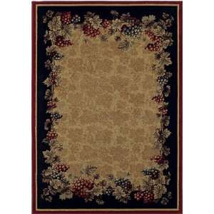   Natural Tuscan Vineyards 05100 Rug, 93 by 1211