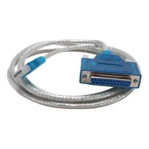  New   Sabrent USB to Parallel Converter Cable Adapter 