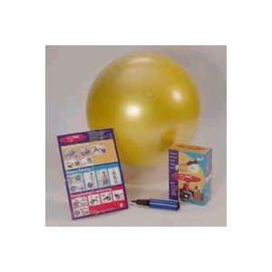  FitBall Exercise Ball 75 CM Yellow
