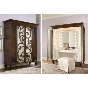  Dressing Armoire w/Castered Stool JESSICA MCCLINTOCK 