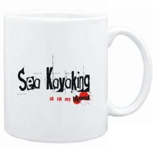  Mug White  Sea Kayaking IS IN MY BLOOD  Sports Sports 