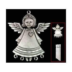  Angel Pewter Wind Chime 