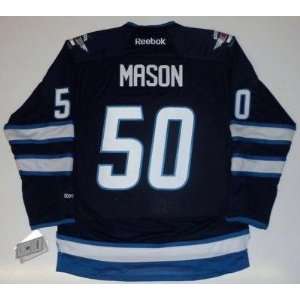  Chris Mason Winnipeg Jets Reebok Premier Jersey   Small 