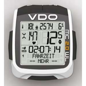  VDO MC 2.0 WL Wireless Computer with Altimeter Sports 