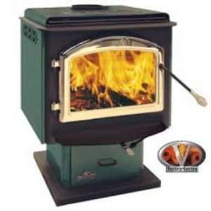  1900F Large 26 EPA Pedestal Wood Burning Stove 24 Karat 