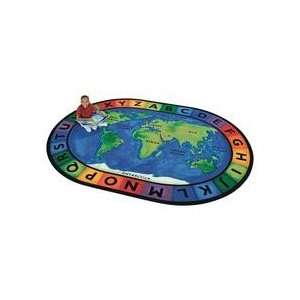    83 x 118 Circletime Around the World   Oval 