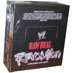  Raw Deal Card Game   WWE Revolution Booster Box   24p11c 
